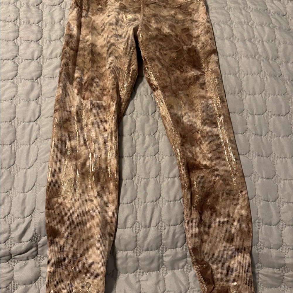Lululemon High Rise Align Shine Leggings 25”